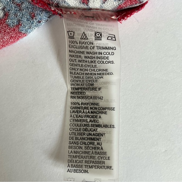 Multicolour kimono jacket top by Alia 1x - Picture 8 of 8